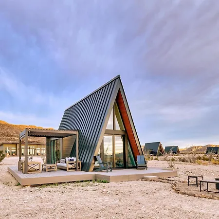 Stardust Big Bend Luxury A-Frame#10 With A Fab View-3